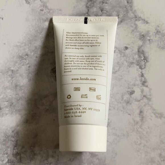 Lavido‎ 2 in 1 Purifying Facial Mask & Exfoliator - Picture 2 of 2